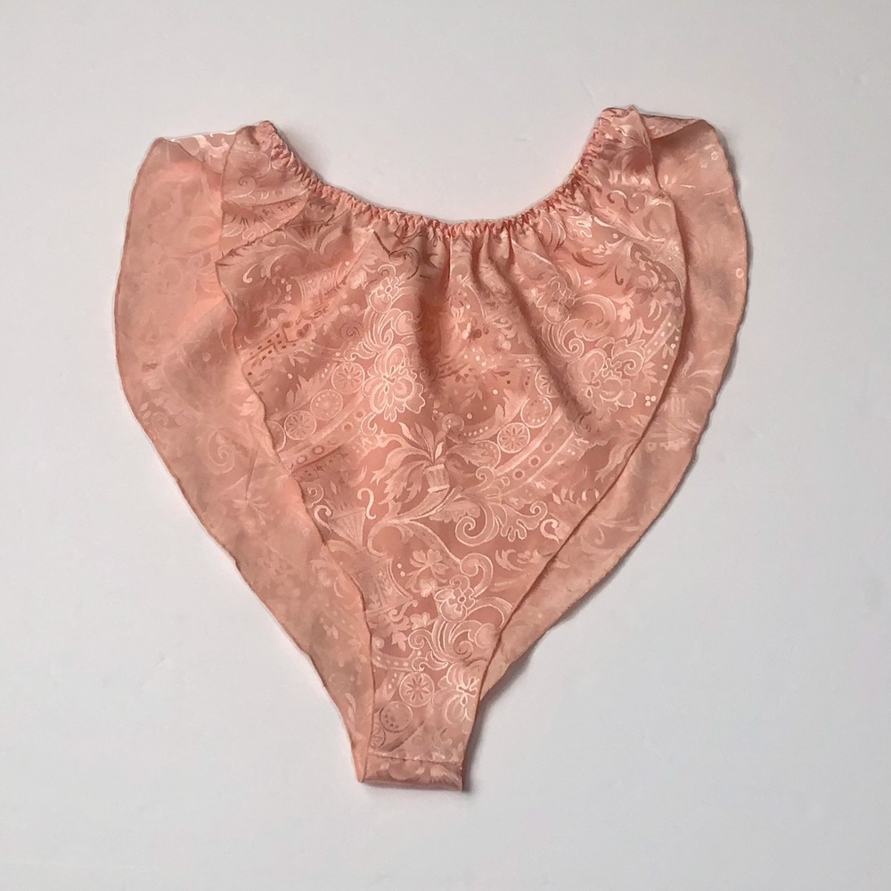 Victoria’s Secret 80s Satin High Cut Flutter Panty